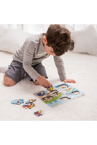 Classic World Ahşap Trafik Yapboz