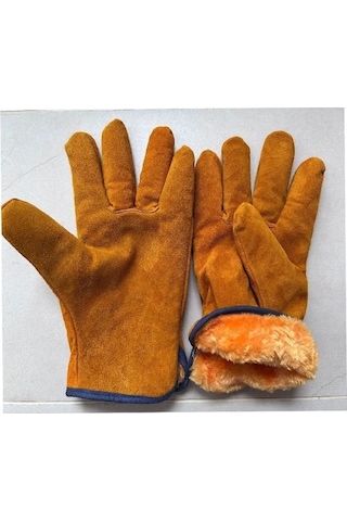 Pazly Kışa Özel 2 Katmanlı Termal Kaynak Eldiveni - Isıya Dayanıklı Ve Dayanıklı Eldiven