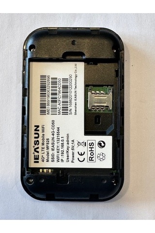 Şarjlı Sim Kartlı Modem Taşınabilir Sim Kartlı Modem 4g Lte Mobile Modem