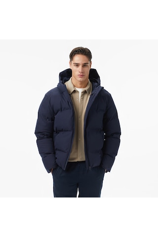 Nautica Erkek Lacivert Regular Fit Mont Desenli J57010t Lacivert