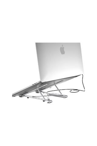 Yaozixa Laptop Standı Yüksekleyici Çıkabilir Soğutucu Masaüstü Tutucu - Taşınabilir Ergonomik Dizayn