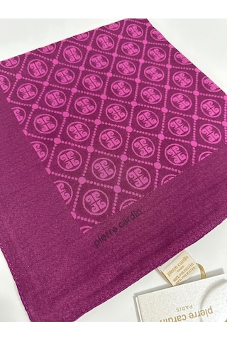 Pierre Cardin Elegans Monogram Eşarp - 1090750 -992 Fuşya Fuşya
