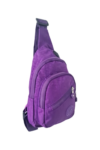 Anılbags Anıl Bags Mor Krinkıl Su Geçirmez Çanta, Çapraz Askılı Omuz Ve
