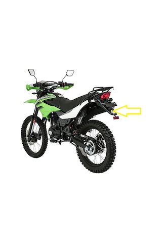 Mondial X-treme Max 200 Arka Çamurluk Kuyruğu O R J İ N A L