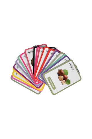 Bebeğimin İlk 100 Kelime + 12 Ay Kartları Moli Toys