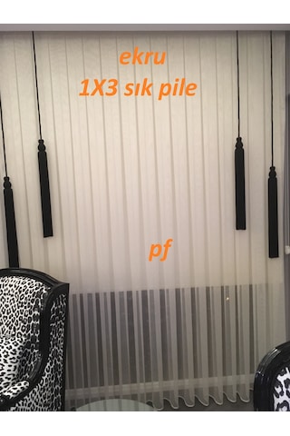 PF Monaliza Zırh Düz Tül Perde