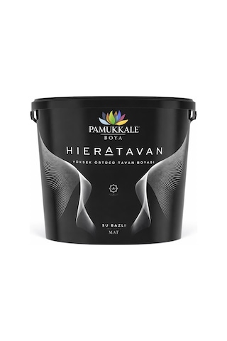 Pamukkale Hiera Yüksek Örtücü Tavan Boyası 3.5 Kg Karbeyaz Diğer