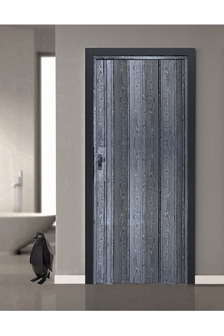 Penguen Akordiyon Kapı Antrasit Renk En 118-132 Cm Arası Boy 250