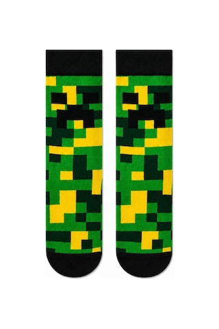 Carnaval Socks Retro Oyun Desenli 5'li Kutulu Çorap Seti Piksel Ve Atıştırmalık 2000386