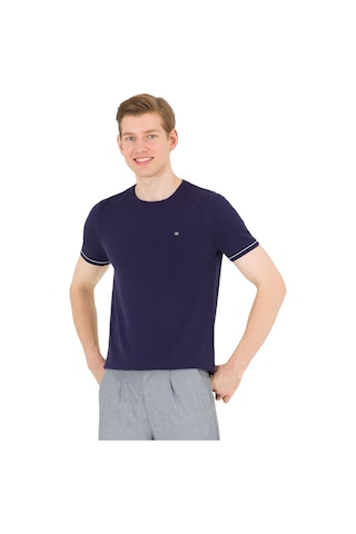 U.S. Polo Assn. Erkek Triko T-shirt Lacivert