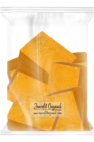 Zencefil Organik Siirt El Yapımı Katkısız Bıttım Sabunu Sarı 1 KG