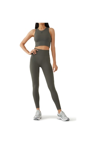 P.e Nation Yüksek Performanslı Seamless Leggings Gri