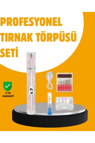Hubrendy Tekno Ergonomik Saplı 20.000 Rpm Hız Kontrollü Manikür Pedikür Makinesi