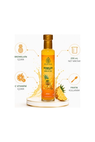 Mervmix Bromelian Şurubu 250 ML
