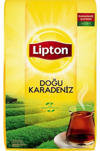 Lipton Doğu Karadeniz Dökme Çay 1000 Gr X 4 Adet