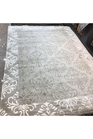 Eko Halı Venice Kcm 564 Silver White İthal El Dokuma Halı Gümüş