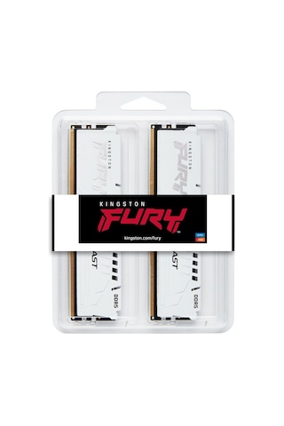 Kingston Fury Beast White KF560C40BWK2-32 32 GB (2x16) DDR5 6000 MHz CL40 Ram
