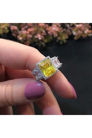 Stela Baget Gümüş Yüzük