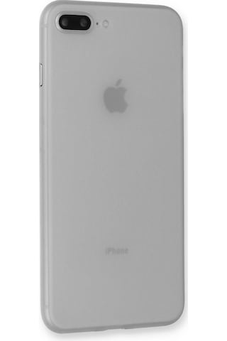 Newface Apple Uyumlu iPhone 7 Plus Kılıf Pp Ultra İnce Kapak - Beyaz Beyaz