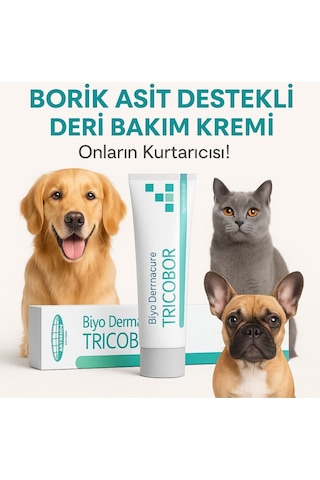 Tricobor Kedi Ve Köpek Kremi Deri Kremi 80 Gr
