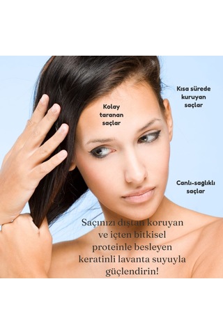 Akita Doğal Keratinli Saç Bakım Toniği Lavanta 250 ML