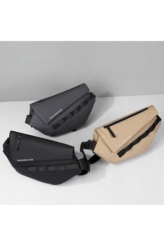 Sones Weıxıer D897 Manyetik Tokalı Erkek Çapraz Çanta Haki Haki