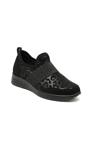 Sneaker Günlük Kadın 67 H82 Ax Fly Flot Cloth Woman Black Siyah