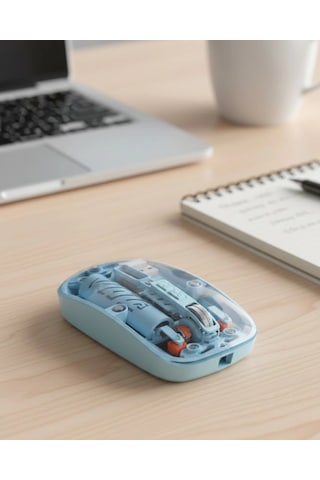 Kablosuz Mouse Bluetooth Usb Çift Mod Bağlantılı