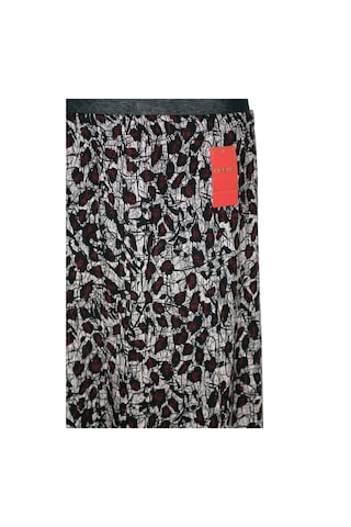 Hesna Kadın Betül 8 Parça Lastikli Astarsız Siyah Etek Desen 51 Siyah