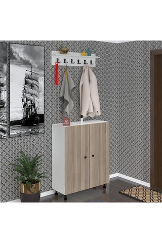Kenzlife Portmanto Ayakkabılık Ve Askılık Tomak6 Crdbyz 98 100 32 Otuz Çift Ayakkabı Kapasitesi