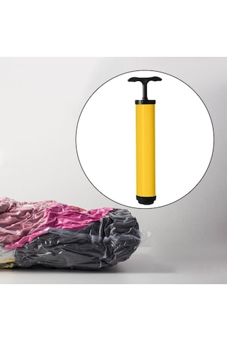 Trendooze El Pompalı Vakumlu Sıkıştırılmış Torbalar Çok Renkli Manuel Popüler Kullanışlı Çok Renkli