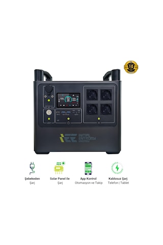 Initial Entropy Energy 1920wh Taşınabilir Güç Kaynağı %99.99 Mppt Bms Çoklu Koruma Kablo