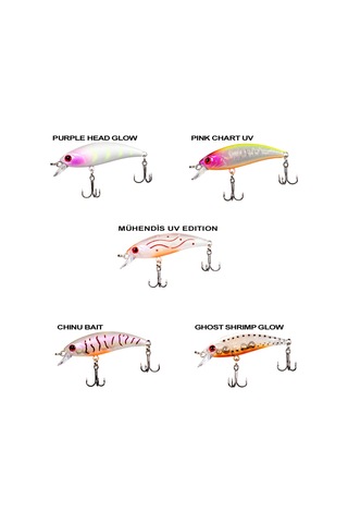 Ryuji Baby Minnow Sinking 5cm 4.5gr Maket Yem