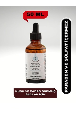 Neutrevo Professional No:1 Hyaluronic Acid Serisi Nem Ve Dolgunluk Veren Saç Bakım Serumu 50 Ml