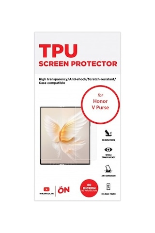 Honor V Purse Ekran Koruyucu Tpu Film