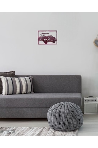 Voswos Desenli Lazer Kesim Metal Tablo