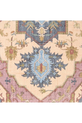 Evidea Soft Etnik Desenli Kırlent - Renkli - 30x50 Cm renkli