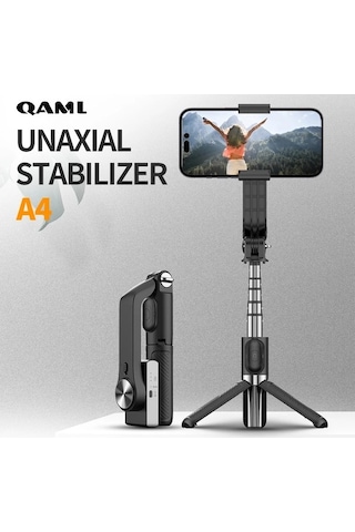 Createtech Smartphone Tripod El Gimbal Sabitleyici, 1-axis Özçekim Sopa