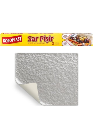 Sar Pişir Pişirme Kağıdı, 10 Yaprak Açık Altın
