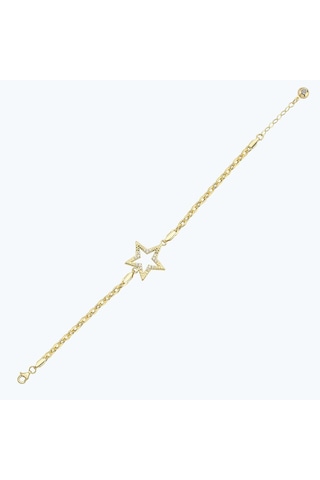 Altınbaş Altın Yıldız Bileklik Blazn3819-2582 Renkli Altın
