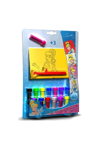 Eğitici Ve Eğilenceli Kum Boyama Seti-disney Princess Cindrella Fm-14