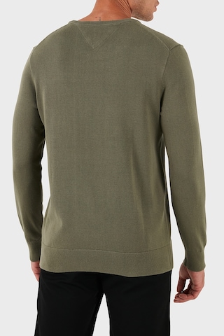 Tommy Hilfiger Erkek Kazak Mw0mw39999 Plı Yeşil Yeşil