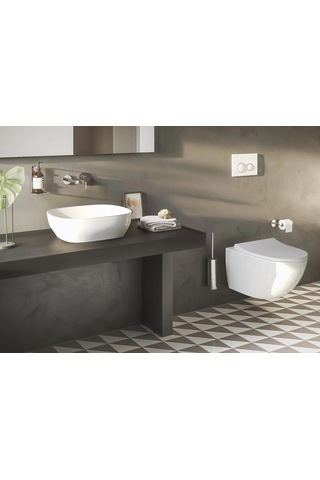 Vitra Outline 5994B403-0016 Kare Tezgah Üstü Çanak Lavabo 45 CM