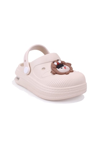 Dagoster Dja75-2316 Ekru Ortopedik Günlük Işıklı Erkek Çocuk Cross Spor Terlik
