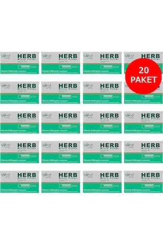 Herb Micro Filter Kullanat Sigara Ağızlığı 10 Lu 20 Paket