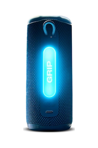Jbl Grip Bluetooth Hoparlör, Mavi, Jbl Pro Ses, Aı Sound Boost, Ip68 Su Geçirmez Ve Toz Geçirmez, Ambiyans Aydınlatması, 14 Saate Kadar Çalma Süresi, Auracast Çoklu Hoparlör Bağlantısı, Jbl
