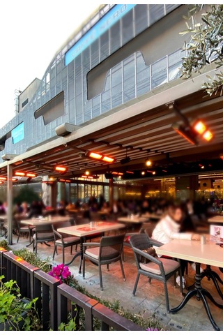 Hottable Classic 4000 Su Geçirmez Infrared Dış Mekan Isıtıcı Siyah