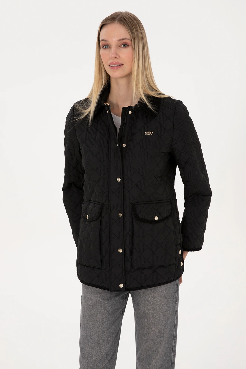 U.s. Polo Assn. Kadın Siyah Mont 50307939-vr046 Siyah