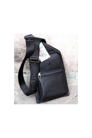 West Polo Yeni Sezon Çapraz Göğüs Ve Omuz Çantası Body Bag (461377561)-Siyah