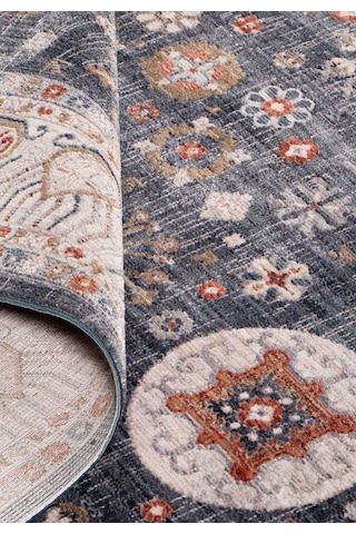Andromeda Halı Valencia Serisi N0314a Salon Oturma Yatak Odası Halısı Mavi
